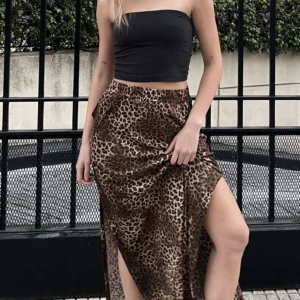 Pollera animal print